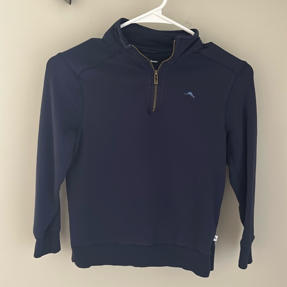 Boys three-quarter zip sweatshirt